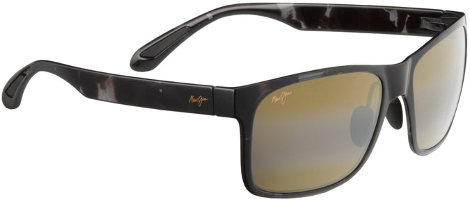 Square Black And Grey Tortoise/hcl Lens Maui Jim Red Sands 432 View #1