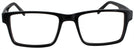 Square Powerful Black Seattle Eyeworks 945 Progressive No-Lines View #2