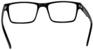 Square Powerful Black Seattle Eyeworks 945 Progressive No-Lines View #4
