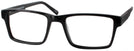 Square Powerful Black Seattle Eyeworks 945 Computer Style Progressive View #1