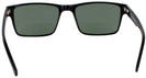 Square Powerful Black Seattle Eyeworks 945 Bifocal Reading Sunglasses View #4