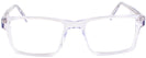 Square Crystal Clear Intent Seattle Eyeworks 945 Progressive No-Lines View #2