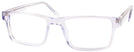 Square Crystal Clear Intent Seattle Eyeworks 945 Progressive No-Lines View #1