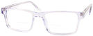 Square Crystal Clear Intent Seattle Eyeworks 945 Bifocal View #1