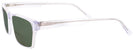 Square Crystal Clear Intent Seattle Eyeworks 945 Bifocal Reading Sunglasses View #3