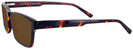 Square Intelligent Tortoise Seattle Eyeworks 945 Progressive No Line Reading Sunglasses View #3