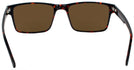Square Intelligent Tortoise Seattle Eyeworks 945 Progressive No Line Reading Sunglasses View #4