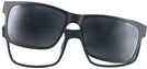Rectangle Matte Black Seattle Eyeworks 960 with Clip Computer Style Progressive View #2