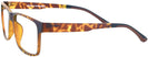 Rectangle Matte Tortoise Seattle Eyeworks 960 with Clip Computer Style Progressive View #3