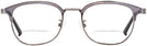 Square,Round Gray/silver Seattle Eyeworks 979 Bifocal View #2