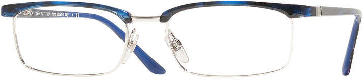 Rectangle Silver Havana Blue Starck SH3041 Progressive No Line Bifocal w/ FREE Non-Glare View #1