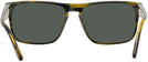 Aviator Havana Yellow Pointille W/ Blue Starck SH5023 Progressive No Line Reading Sunglasses View #4