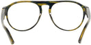 Round,Aviator Havana Yellow Pointille W/ Blue Starck SH5024 Computer Style Progressive View #4