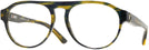 Round,Aviator Havana Yellow Pointille W/ Blue Starck SH5024 Computer Style Progressive View #1