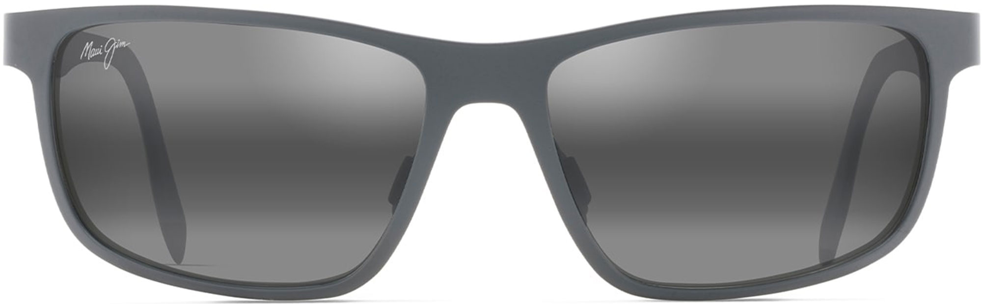 サングラス Maui Jim Maui Jim - ANEMONE - grey anemone satin black Maui Jim Anemone Satin Black/Neutral Grey | Polarised | Zip