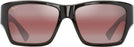 Square Brown/Maui Rose Lens Maui Jim Kaolu 614 View #2