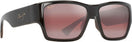 Square Brown/Maui Rose Lens Maui Jim Kaolu 614 View #1