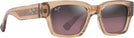 Rectangle Trans Light Pink/Maui Rose Lens Maui Jim Kenui 642 View #1