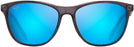Square Trans Grey/Blue Hawaii Maui Jim Sugar Cane 783 View #2