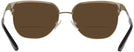 Square Shiny Gold/black Tory Burch 1066 Bifocal Reading Sunglasses View #4