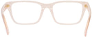 Rectangle Blush Tory Burch 2118U Single Vision Full Frame View #4