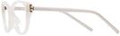 Cat Eye Milky Ivory Tory Burch 4008U Single Vision Full Frame View #3