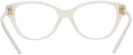 Cat Eye Milky Ivory Tory Burch 4008U Progressive No-Lines View #4