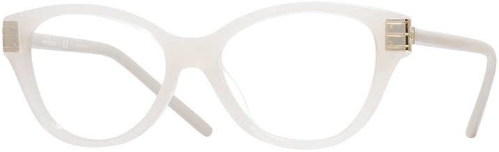 Cat Eye Milky Ivory Tory Burch 4008U Progressive No-Lines View #1