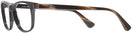 Square Shiny Dark Brown Tod&#39;s 5104 Computer Style Progressive View #3