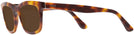 Square Havana Tod&#39;s 5118 Progressive No Line Reading Sunglasses View #3