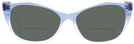 Cat Eye Blue Tod&#39;s 5146 Bifocal Reading Sunglasses View #2