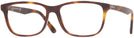 Square Tortoise Tod&#39;s 5149 Single Vision Full Frame View #1