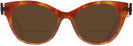 Cat Eye Havana Tod&#39;s 5151 Bifocal Reading Sunglasses View #2