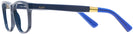 Square,Wayfarer Blue Tod&#39;s 5157 Single Vision Full Frame View #3