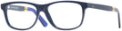 Square,Wayfarer Blue Tod&#39;s 5157 Single Vision Full Frame View #1