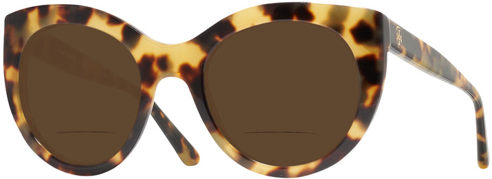 Cat Eye,Round Tokyo Tortoise Tory Burch 7115 Bifocal Reading Sunglasses View #1