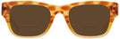 Square Amber Tri Gradient Tory Burch 7144U Bifocal Reading Sunglasses View #2