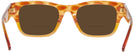 Square Amber Tri Gradient Tory Burch 7144U Bifocal Reading Sunglasses View #4