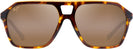 Aviator,Square Tort w/Amber Interior w/HCL Bronze Lenses Maui Jim Wedges 880 View #2