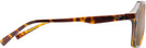 Aviator,Square Tort w/Amber Interior w/HCL Bronze Lenses Maui Jim Wedges 880 View #3