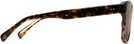 Rectangle Tort Honey Interior w/HCL Bronze Maui Jim S-Turns 872 View #3