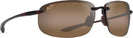 Oval Tortoise/HCL Bronze Lens Maui Jim Ho’okipa XL 456 View #1