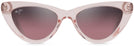 Cat Eye Translucent Pink/Rose Lens Maui Jim Lychee 891 View #2