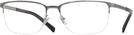 Rectangle Gunmetal Versace 1263 Computer Style Progressive View #1