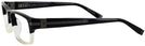 Rectangle Black Varvatos 349 Bifocal View #3