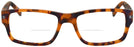 Rectangle Matte Tortoise Varvatos 349 Bifocal View #2