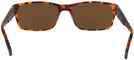 Rectangle Matte Tortoise Varvatos 349L Bifocal Reading Sunglasses View #4