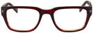 Rectangle Chianti Red Varvatos 350 Computer Style Progressive View #2