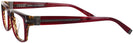Rectangle Chianti Red Varvatos 350 Single Vision Full Frame View #3