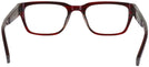 Rectangle Chianti Red Varvatos 350 Single Vision Full Frame View #4